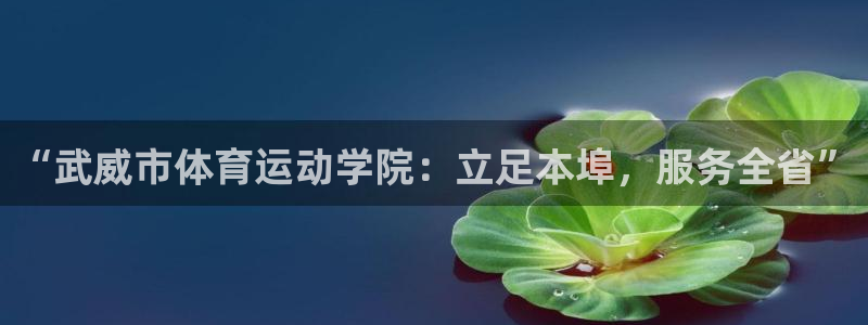 vsport体育官网下载平台假的吗是真的吗：“武威市